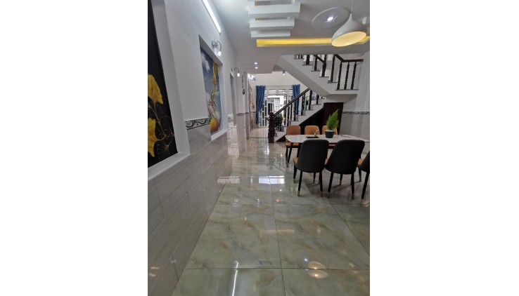 Dưới 5 Tỷ, Nhà Mới Khu Phân Lô Đồng Bộ, 65.4m2 Xây Mới Tinh, Hẻm 8m, Hiệp Thành – Quận 12.